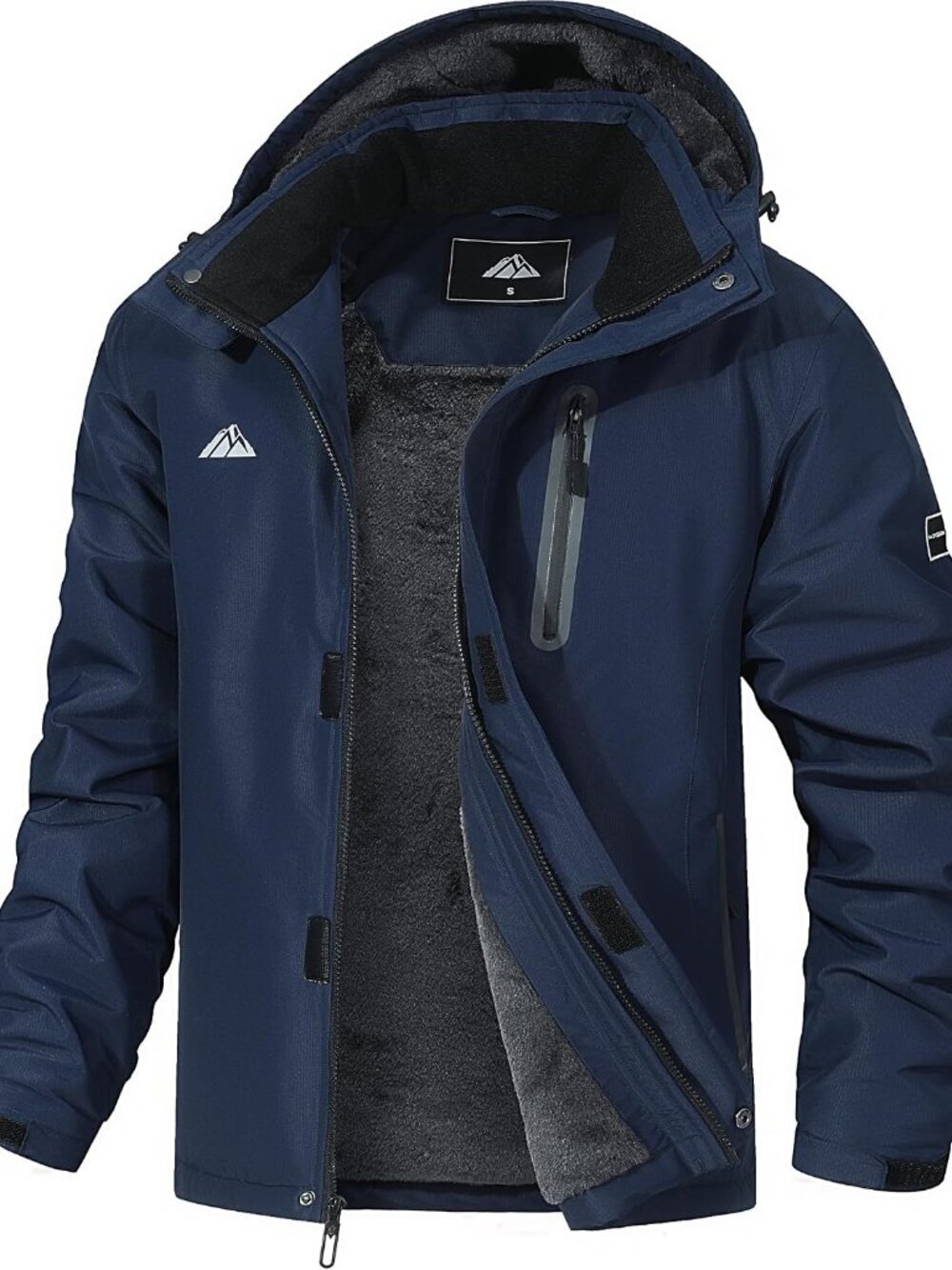 Men's Mountain Ski Jacket Warm Winter Snow Coat Waterproof Snowboarding Jacket O